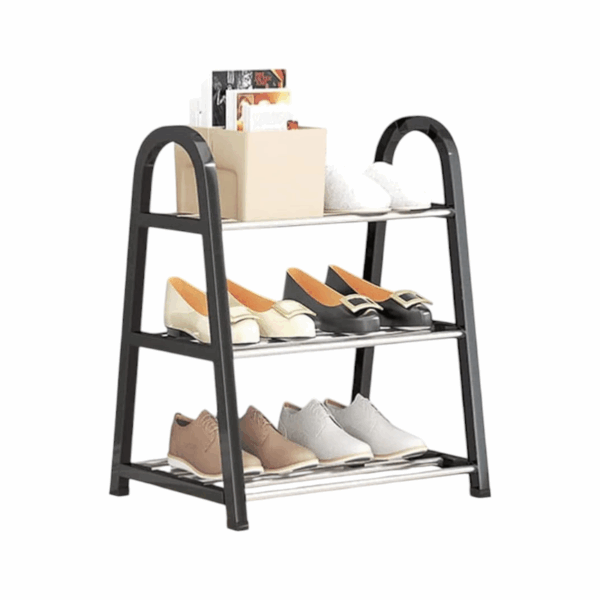 Ραφιέρα παπουτσιών 3 επιπέδων - YH8810-3 - 522428 - Black - GoodFlix