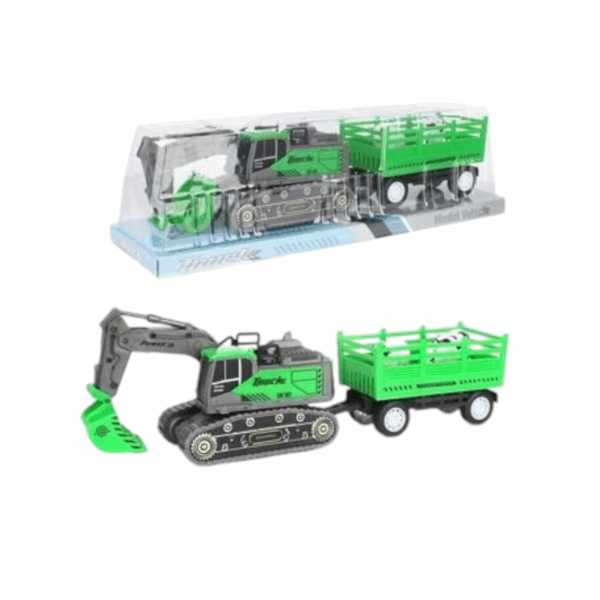 Παιδικό όχημα με αξεσουάρ - Εκσκαφέας - 99753-1 - 524154 - GoodFlix