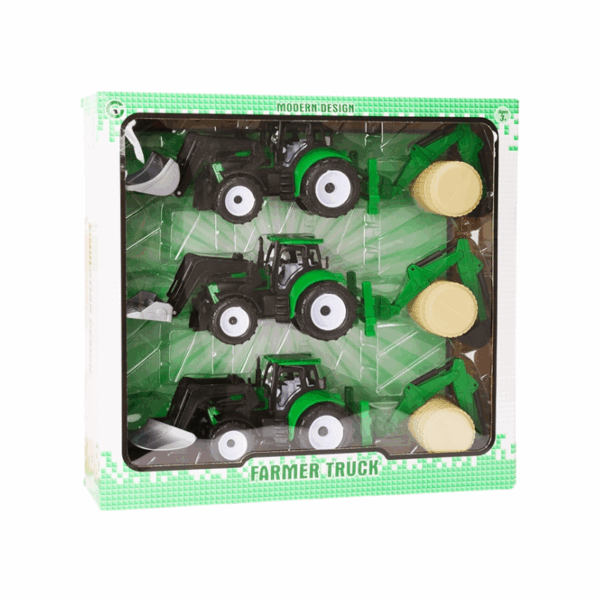 Σετ αγροτικά οχήματα με αξεσουάρ - 9977-10A - 524174 - GoodFlix