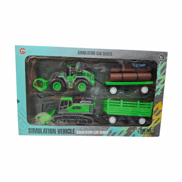 Σετ αγροτικά οχήματα με αξεσουάρ - 99751-302 - 525202 - GoodFlix