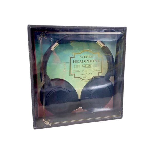 Ασύρματα ακουστικά - Headphones - SAZ-A12 - 541129 - Black - GoodFlix