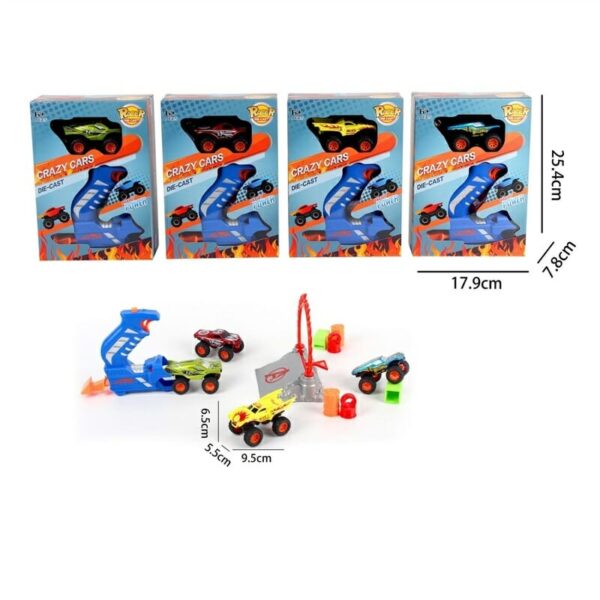 Σετ αγωνιστικά αυτοκίνητα - RL062-4 - 543550 - GoodFlix