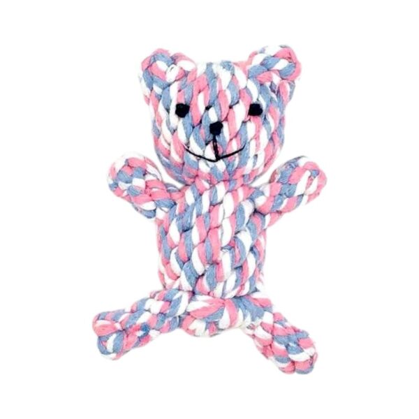 Παιχνίδι σκύλου ζωάκι από σχοινί - 13cm - 550600 - GoodFlix