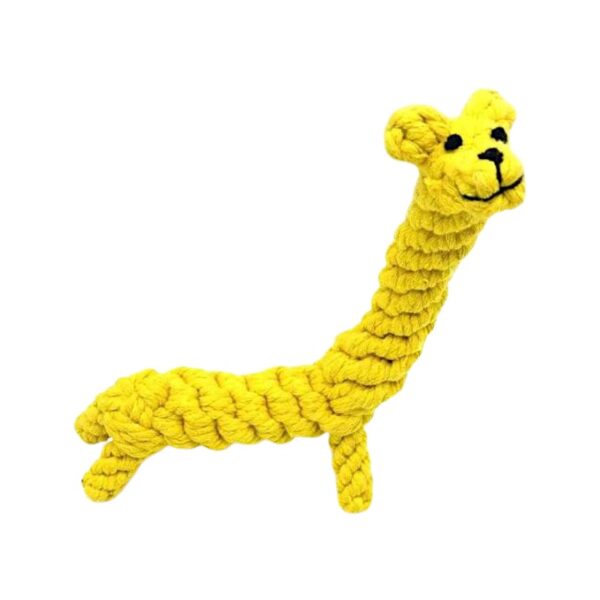 Παιχνίδι σκύλου ζωάκι από σχοινί - 12x15cm - 550601 - GoodFlix