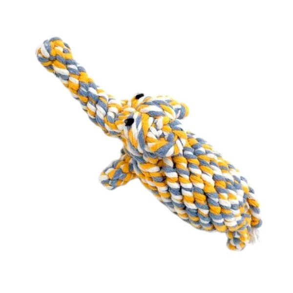 Παιχνίδι σκύλου ζωάκι από σχοινί - 22cm - 550605 - GoodFlix