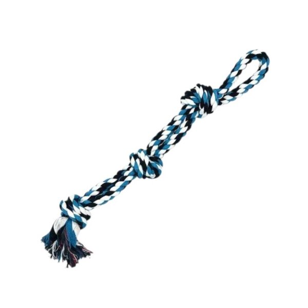 Παιχνίδι σκύλου σχοινί με κόμπους - 60cm - 550641 - GoodFlix