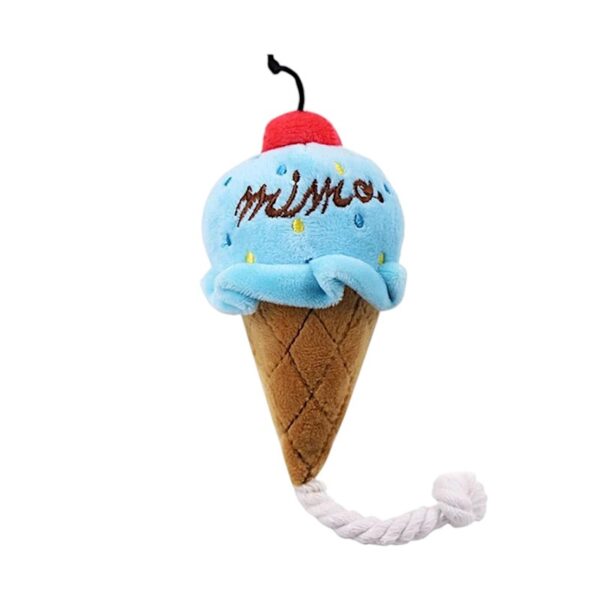 Λούτρινο παιχνίδι σκύλου με σχοινί - 11x9cm - 12pcs - 550701 - GoodFlix