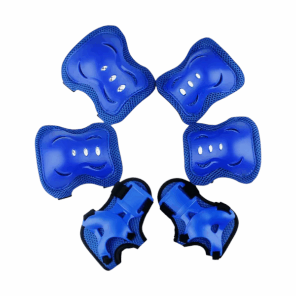 Παιδικό σετ προστατευτικά γονάτων-αγκώνων-καρπών - 556667 - Blue - GoodFlix