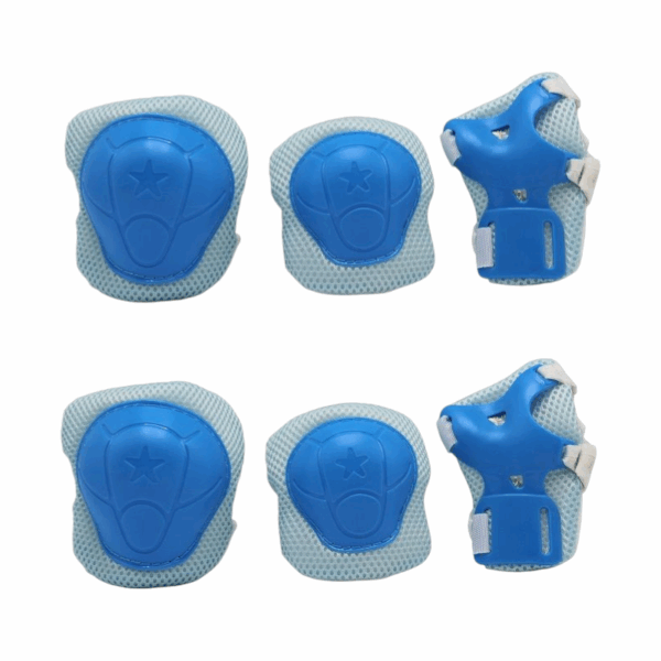Παιδικό σετ προστατευτικά γονάτων-αγκώνων-καρπών - 556668 - Blue - GoodFlix