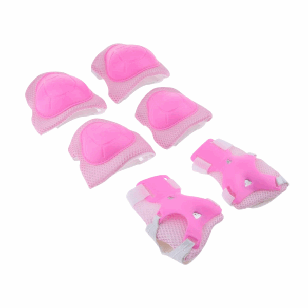 Παιδικό σετ προστατευτικά γονάτων-αγκώνων-καρπών - 556666 - Pink - GoodFlix