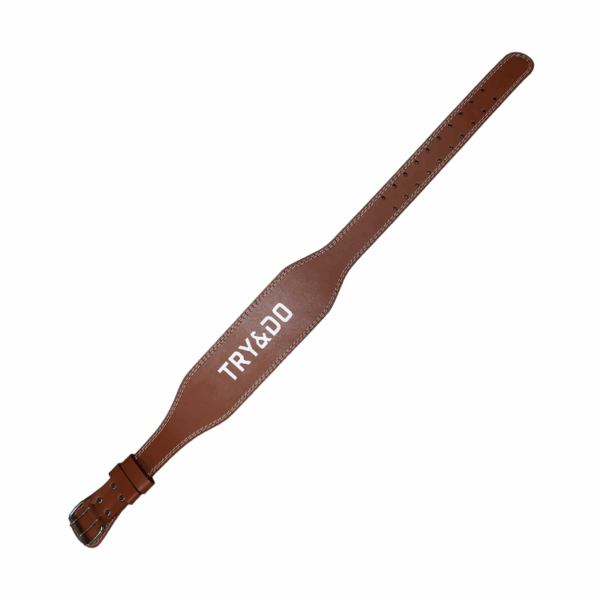 Προστατευτική ζώνη μέσης για άρση βαρών - 15cm - 556707 - Brown - GoodFlix