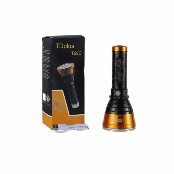 Επαναφορτιζόμενος φακός LED - T69 - 559847 - GoodFlix