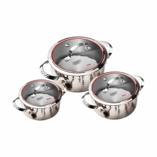 Σετ κατσαρόλες - 3pcs - CS001-S02 - DSP - 562380 - GoodFlix