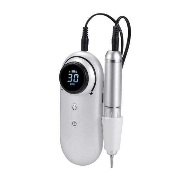 Επαναφορτιζόμενος τροχός μανικιούρ-πεντικιούρ – VKN-UV301 - 581290 - White - GoodFlix