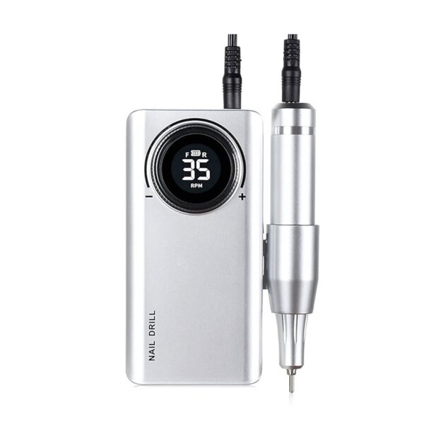 Επαναφορτιζόμενος τροχός μανικιούρ-πεντικιούρ – VKN-UV201 - 581306 - Silver - GoodFlix