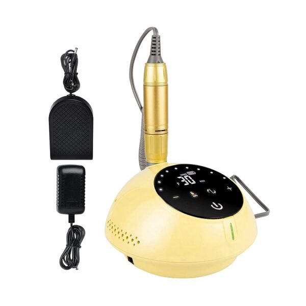 Ηλεκτρικός τροχός μανικιούρ-πεντικιούρ - VKN-JMD207 - 581375 - Yellow - GoodFlix