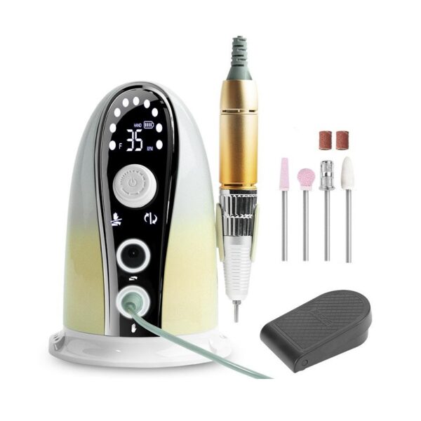 Ηλεκτρικός τροχός μανικιούρ-πεντικιούρ - VKN-JMD305 - 581412 - Yellow - GoodFlix