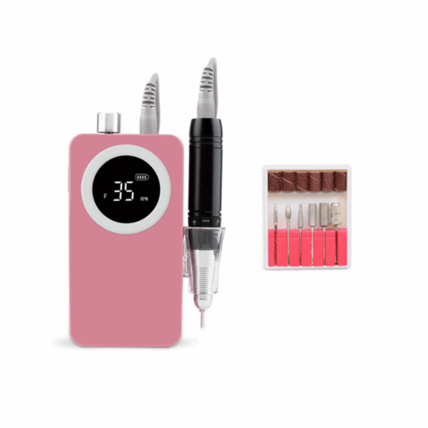 Επαναφορτιζόμενος τροχός μανικιούρ-πεντικιούρ - VKN-US808 - 581474 - Pink - GoodFlix