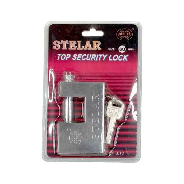 Λουκέτο τάκου - STELAR - BSD - 80mm - 586431 - GoodFlix