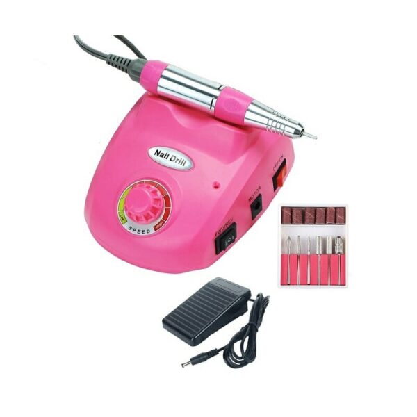 Ηλεκτρικός τροχός μανικιούρ-πεντικιούρ - DM-208 - 15W - 631019 - Pink - GoodFlix