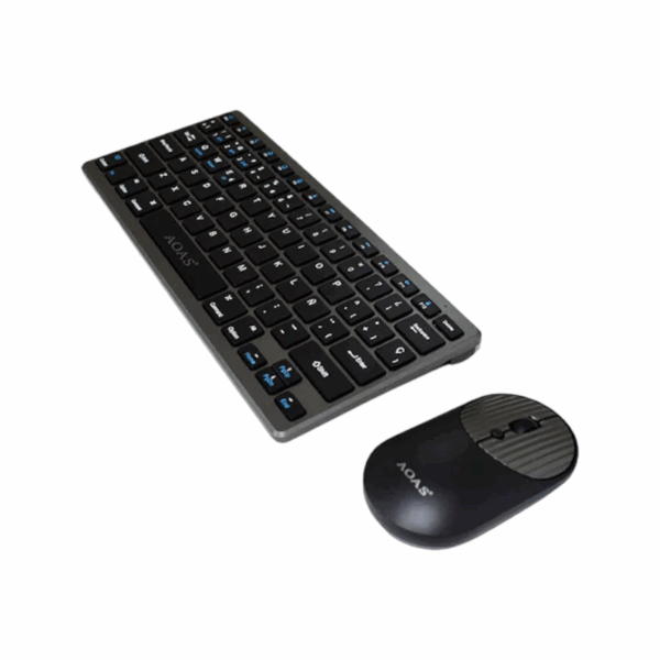 Ασύρματο πληκτρολόγιο και ποντίκι Η/Υ - A1011 - AOAS - 654825 - GoodFlix