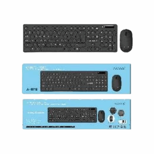 Ασύρματο πληκτρολόγιο και ποντίκι Η/Υ - A1012 - AOAS - 654870 - GoodFlix
