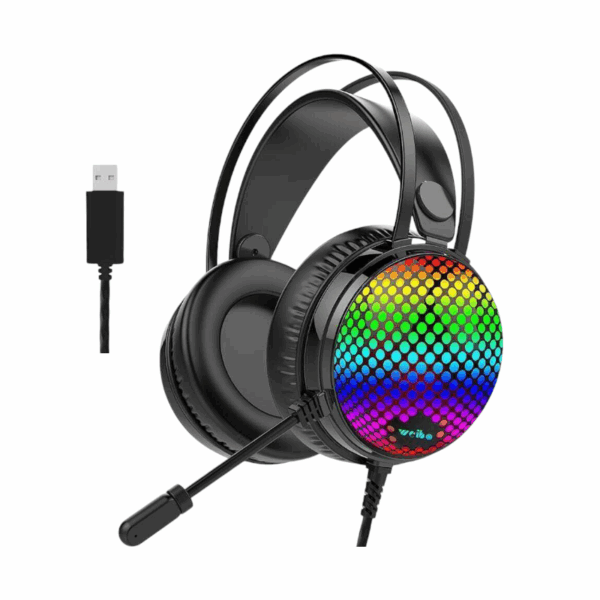 Ενσύρματα ακουστικά Gaming - G30 - LED RGB - Weibo - 655280 - GoodFlix