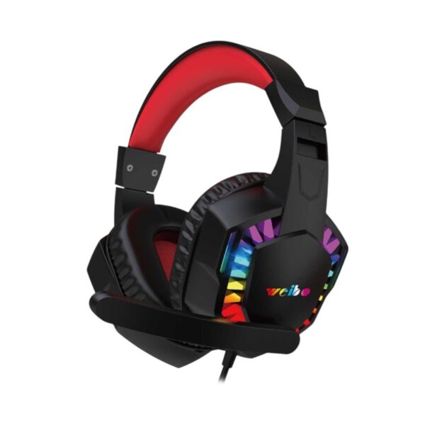 Ενσύρματα ακουστικά Gaming - LED RGB - G62 - Weibo - 658519 - GoodFlix