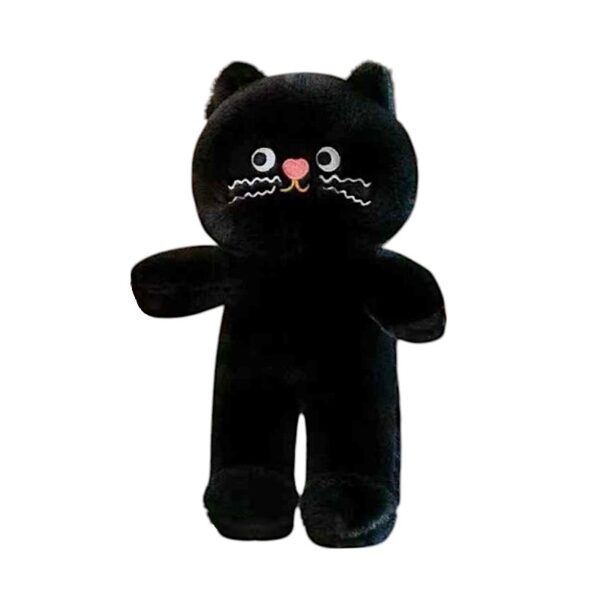 Λούτρινο κουκλάκι Γατάκι - 31cm - 660044 - Black - GoodFlix