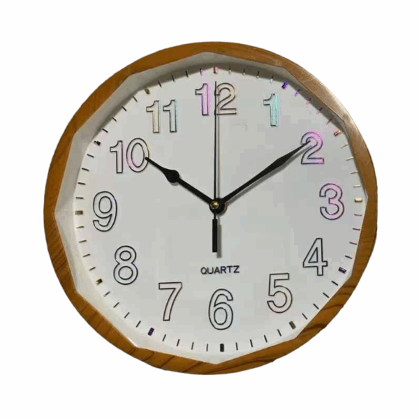 Ρολόι τοίχου - XH-8261M - 682615 - Light Brown - GoodFlix