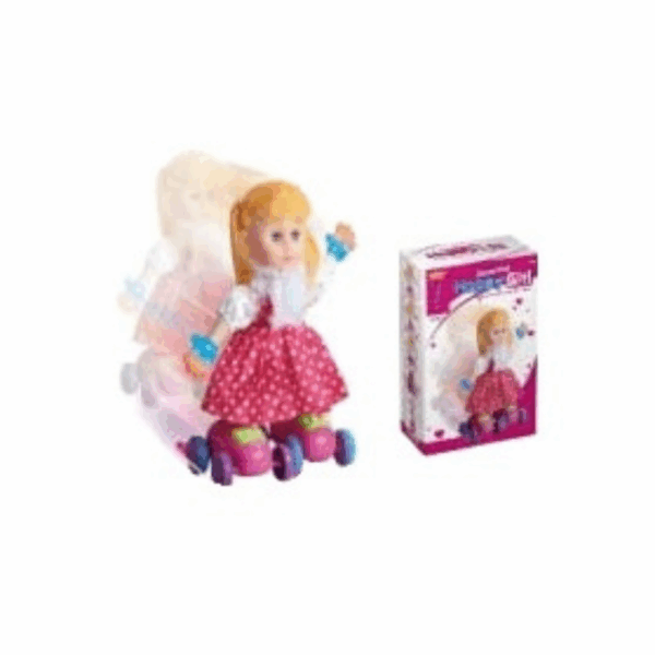 Κούκλα με Rollers που χορεύει - 5927B - 700012 - GoodFlix
