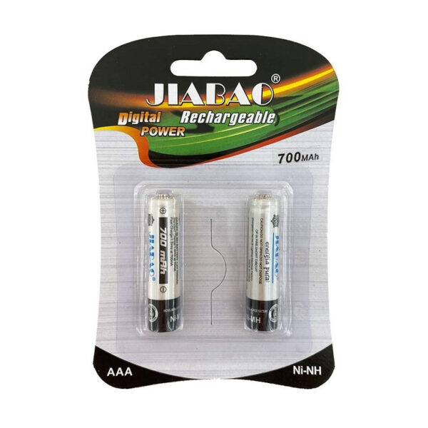 Επαναφορτιζόμενη μπαταρία Ni-MH - 700mah - AAA - 2pcs - 700906 - GoodFlix