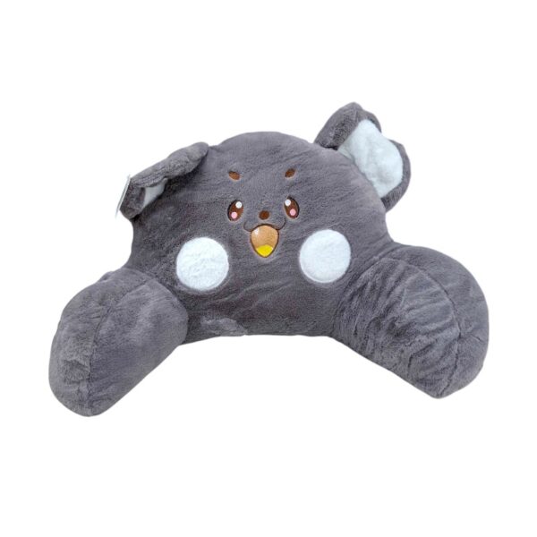 Μαξιλάρι πλάτης λούτρινο - 55cm - 71899 - Grey - GoodFlix