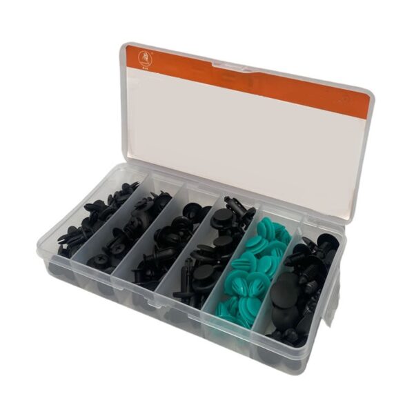 Σετ συνδετήρες αυτοκινήτου 6 τύπων - 120pcs - CD172702 - 727027 - GoodFlix