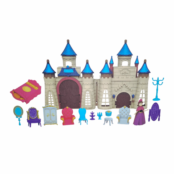 Κάστρο πριγκίπισσας με αξεσουάρ - 1386 - 730139 - GoodFlix