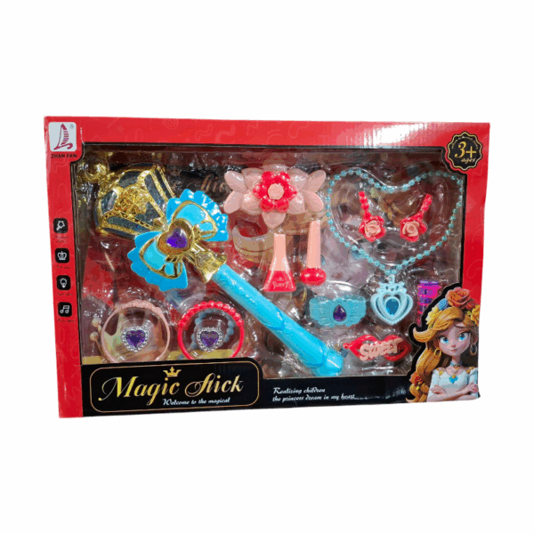 Σετ μαγικό ραβδί LED με αξεσουάρ ομορφιάς - 621-8 - 730160 - GoodFlix