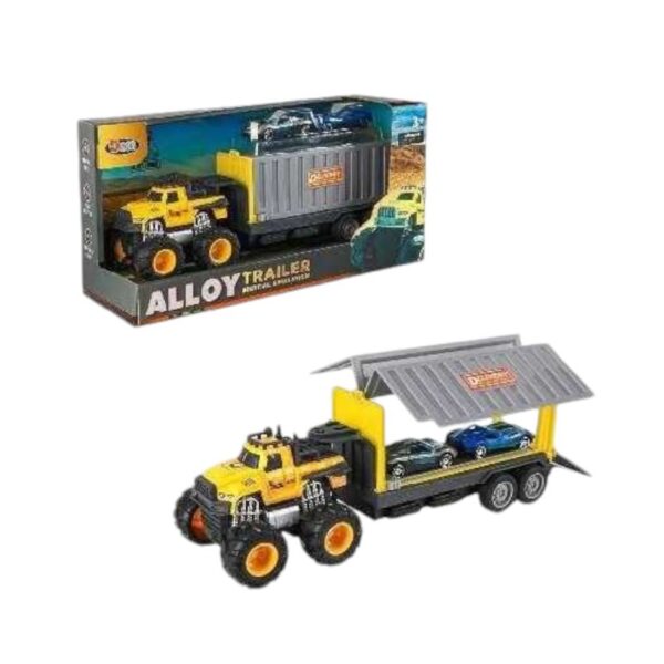 Σετ όχημα μεταφοράς αυτοκινήτων μεταλλικό - H5104-3 - 730173 - GoodFlix