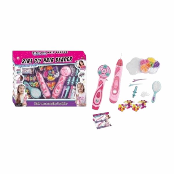 Σετ για πλεξουδάκια μαλλιών με σχέδια - 868-124 - 730199 - GoodFlix