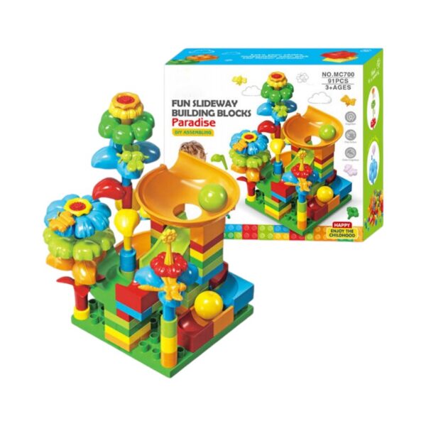 Σετ τσουλήθρα DIY με τουβλάκια - MC700 - 730260 - GoodFlix