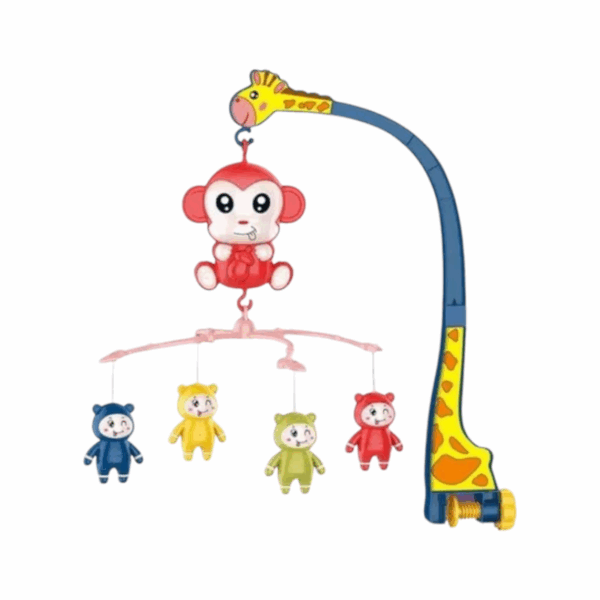 Βρεφικό μουσικό περιστρεφόμενο καρουζέλ κούνιας - BM1020 - 730306 - GoodFlix