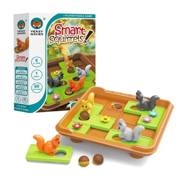 Εκπαιδευτικό παιχνίδι Σκιουράκια - 9604 - 741252 - GoodFlix