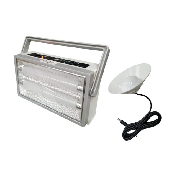 Επαναφορτιζόμενος προβολέας LED με ηλιακό πάνελ - 7728-2 - 777287 - GoodFlix