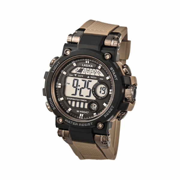 Ψηφιακό ρολόι χειρός - LS9047 - Lasika - 817322 - Beige - GoodFlix