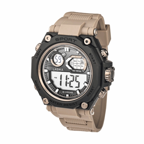 Ψηφιακό ρολόι χειρός - LS9048 - Lasika - 817339 - Beige - GoodFlix