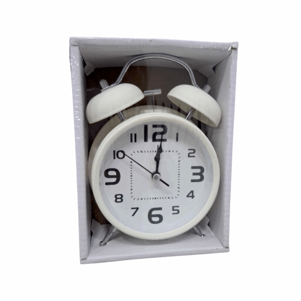 Επιτραπέζιο ρολόι - Ξυπνητήρι - 8806-11 - 806115 - White - GoodFlix