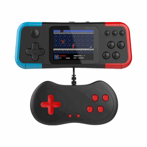 Φορητή κονσόλα παιχνιδιών με χειριστήριο - A12 - 811047 - Black/Blue/Red - GoodFlix