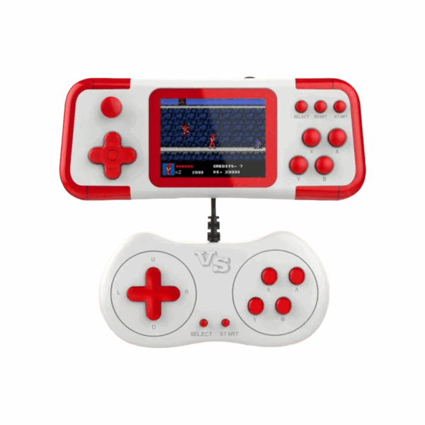 Φορητή κονσόλα παιχνιδιών με χειριστήριο - A12 - 811047 - White/Red - GoodFlix