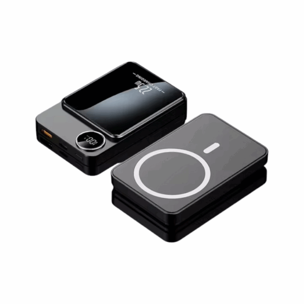 Μαγνητικό Powerbank ασύρματης φόρτισης - S111 - 15W - 811290 - Black - GoodFlix