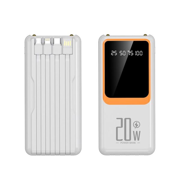 Powerbank - S113 - 10.000mah - 811306 - White - GoodFlix