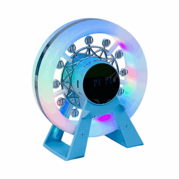 Ασύρματο ηχείο Bluetooth με βάση ασύρματης φόρτισης smartphone - Wheel - L-38B - 811580 - Blue - GoodFlix